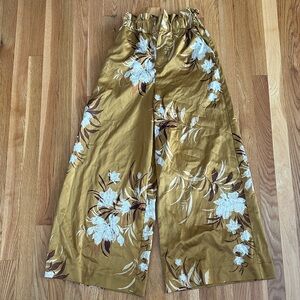 Floral Flare Pants